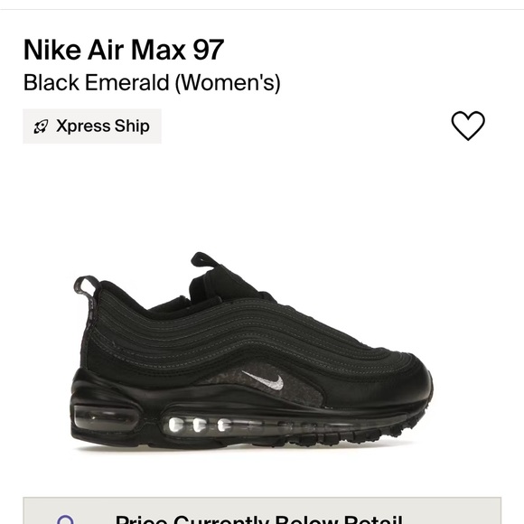 Nike air max 97 (black/emerald) - Picture 1 of 14